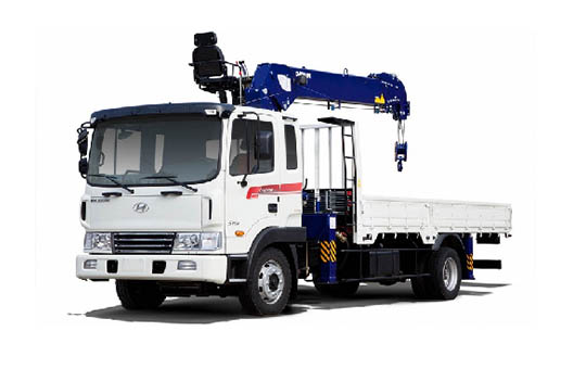 Hyundai-120 с КМУ Tadano