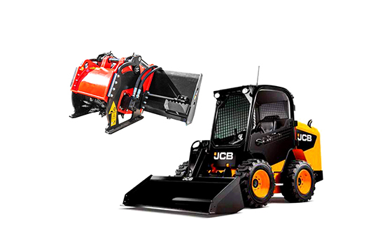 Impulse FD 350 SSL на базе минипогрузчика JCB 135