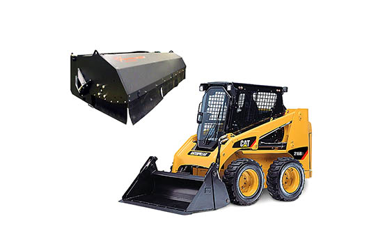  Impulse SP1850B на базе минипогрузчика CAT 216B3